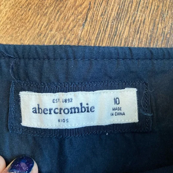 Abercrombie wool plaid mini skirt size 10 - Picture 3 of 4